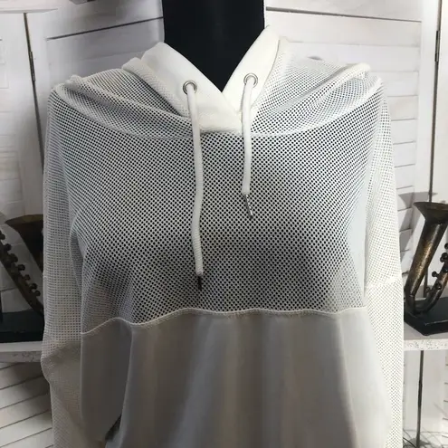 Vintage Athleisure Soho Sport Pullover Hoodie Mesh