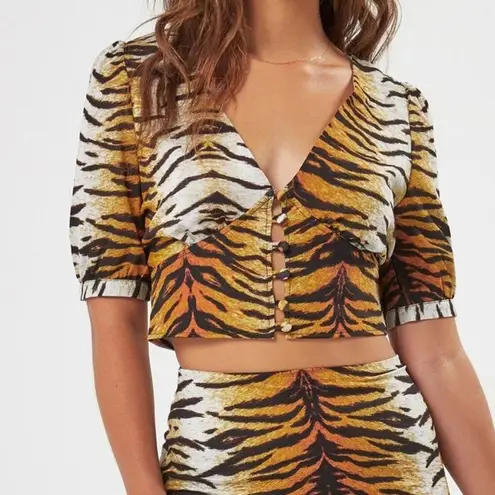 Charlie Holiday Avoca Animal Instinct Top Size 4