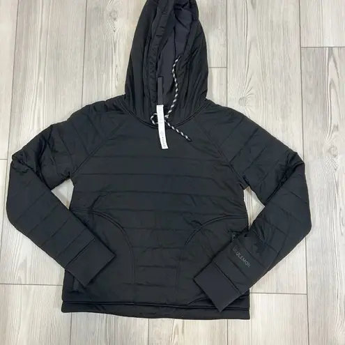 Lululemon Athletica Black Boxy Long Sleeve Hoodie Size 4