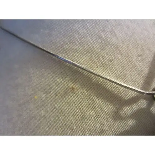 Silver Tone Dolphin Necklace Ocean Abalone Pendant Chain