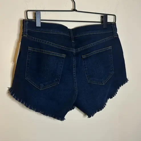 L'Agence L’ AGENCE Blue Denim Cutoff Shorts