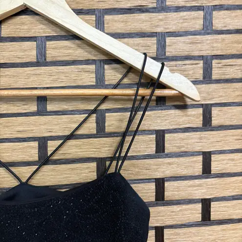 Byer Too! Black Sparkle Tank Top Size 5