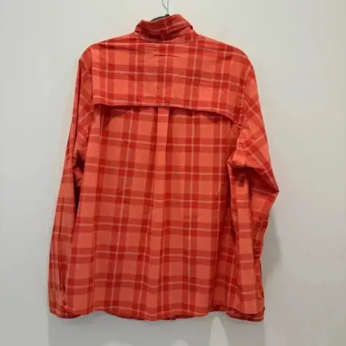 Duluth Trading Company Duluth Trading Nylon Button Down Hiking Shirt Vented Long Sleeve Womens 2XL - Image 5