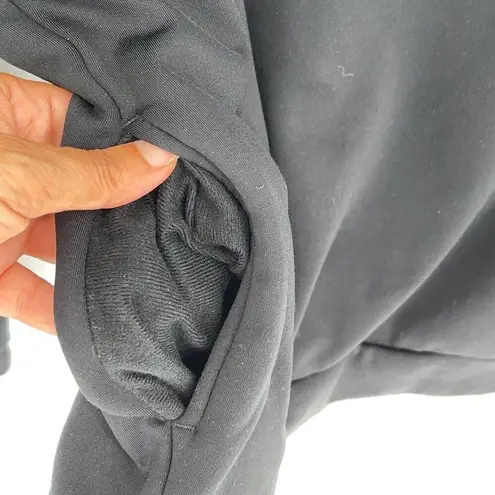 Nike  Womens Fleece Long Sleeve Drawstring‎ Hoodie Black Size Medium