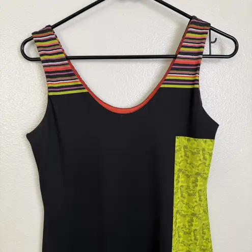 Volt Design Dahlia Dress Womens Size 2 M Black Floral Art To Wear Tank Canada Green Size M