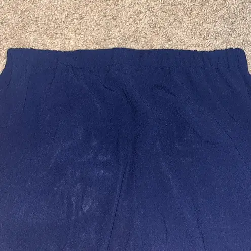 Babaton Aritzia Dexter Tuxedo Jogger Pant Navy Blue Large