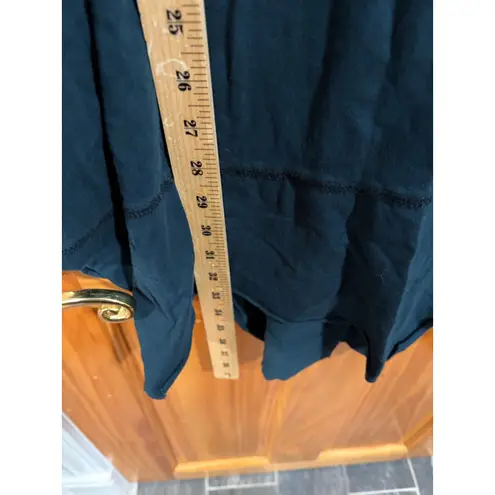 Cynthia Ashby Green Lagenlook Asymmetrical Pullover Sweater Tunic Dress Large