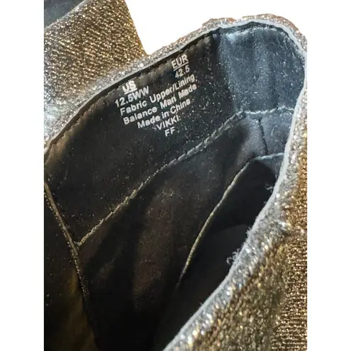 Sam Edelman  Circus‎ Ankle Booties Black Silver Glitter Sparkly Size 12.5W New - Image 7