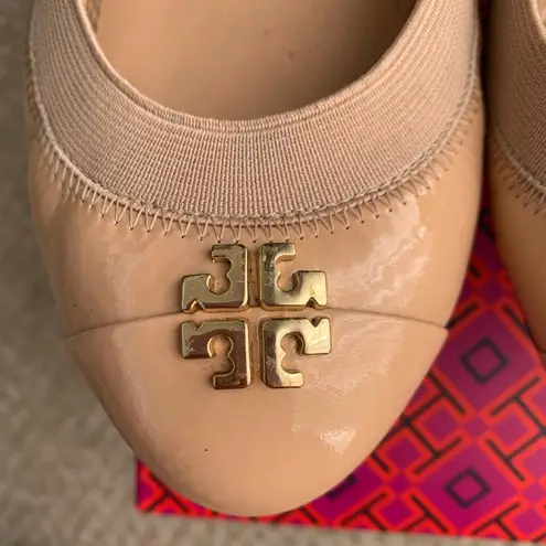 Tory Burch Jolie Ballet Soft Flats Light Oak