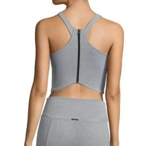 Koral Women's Gray Defense Crop Top In Cloud Sports Bra Size Medium NWT