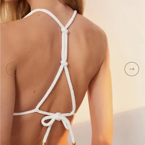 Firenze Edie T Back Top White Size L