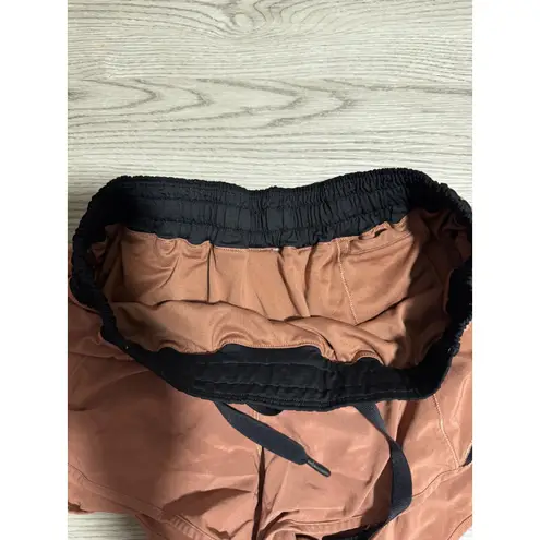 Lululemon  Athletica Shorts Women Size 10 Brown Athletic Running Gym Activewear