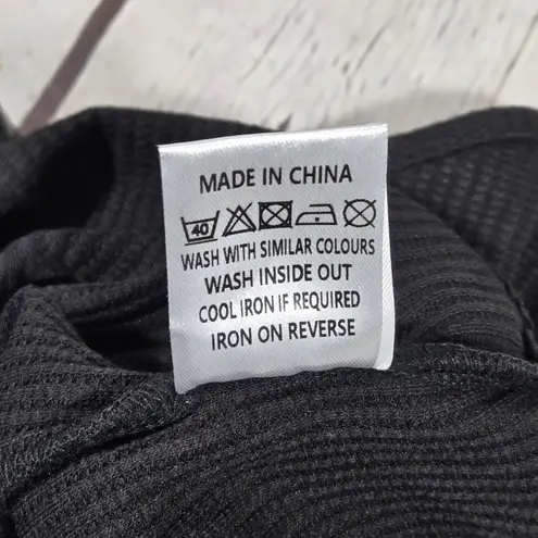 Area Stars Waffle Tank‎ Top in Black M NWT Size M