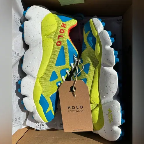 HOLO FOOTWEAR Nephelae Sustainable Trail Running Shoes Sneakers Women’s Size 6 Yellow