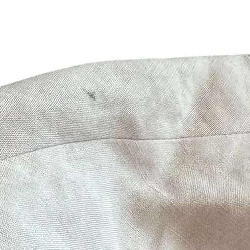 Rebecca Taylor Linen Blend Mini Dress Lilac Ruffle Classic Size 0 Women's