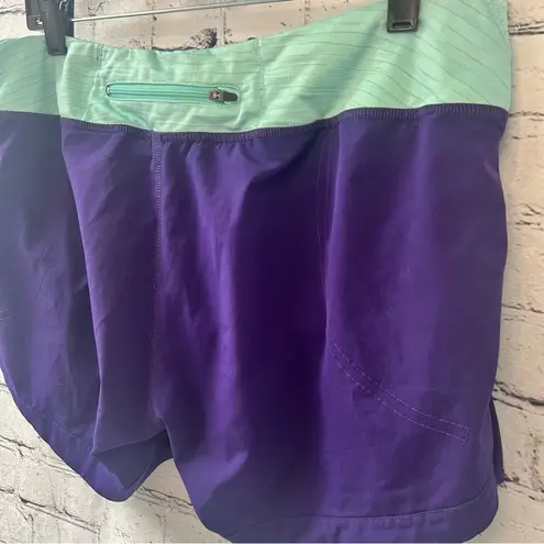 Pearl Izumi  Women’s Sugar Active 4 inch Running Shorts Purple Blue Size XL