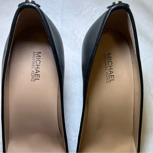 MICHAEL MICHAEL KORS MK Black Flex Mid Pointed