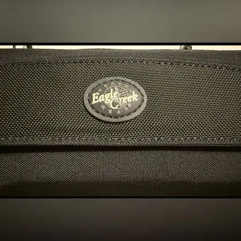 Eagle Creek Black Nylon Wallet Travel Organizer Around Town Clutch NWOT