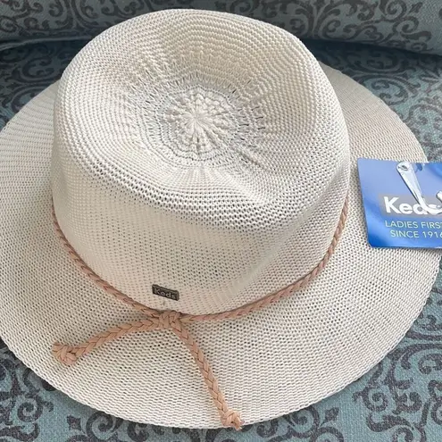 Keds  Summer Polyester Woven Country Sun Hat in Whispering Pink NWT‎