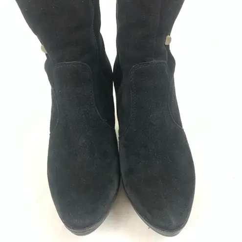 Paul Green Faux Fur Lined Suede Boots - Size 6