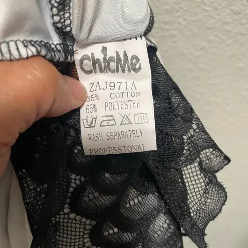 Chic Me Leopard Print Lace Trim Cami