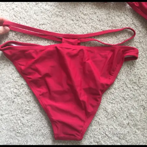 Red bikini set. Fit xs