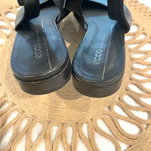 Ecco Women's Anine Sling Back Ballet Flat Black Leather Size EU 36