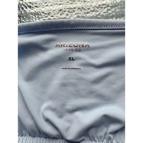 Arizona Jeans Arizona Jean Co Light Blue Scoop Neck Sleeveless Sports Bra Womens XL Athletic