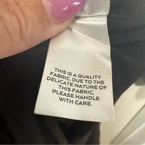 Lulus Extraordinary Presence NWT size Large Black Satin Strapless Maxi Dress