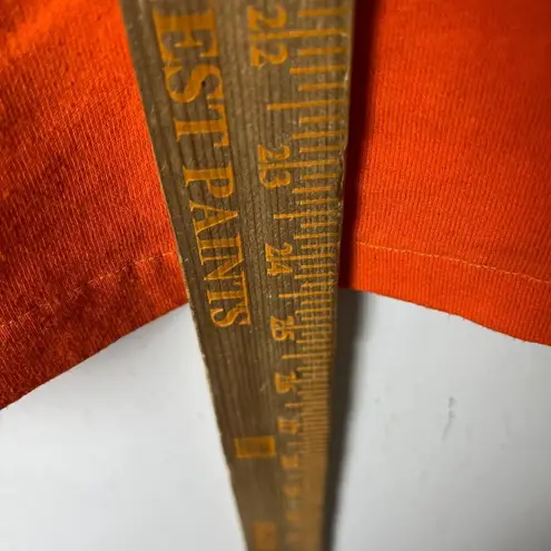 Salty Pelican Bar & Grill T Shirt Orange Small S Graphic Tee Cotton Short Sleeve