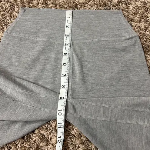 Stori Perseverance Fitted 7’ Bike Shorts Heather Ash Sz 4 Gray