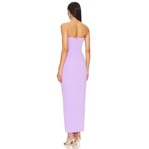 Solace London Thalia Midi Dress in Lilac 4 New Womens Column Cocktail