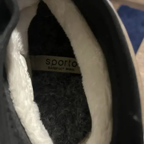 Sporto Eco System Tracy Waterproof Champagne & Black Snow Ankle Boots Women's 8