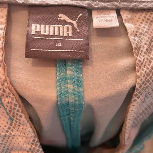 Puma  Shorts Woman’s ‎ - Golf Athletic - size 10 Turquoise Dri fit