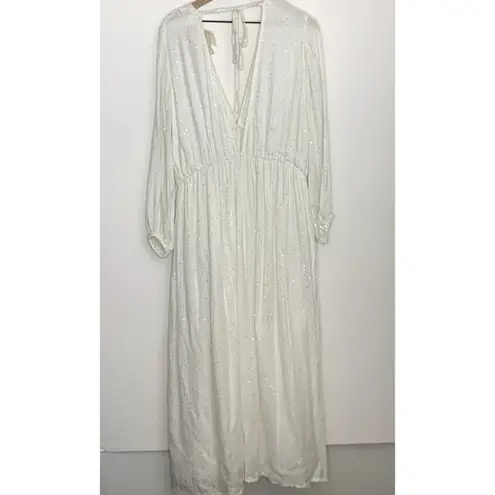 Sundress Chicago Maxi Dress Womens New Medium Large Revolve White