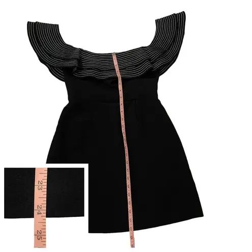 C/MEO COLLECTIVE Catch and Release Mini Dress - Black - Small