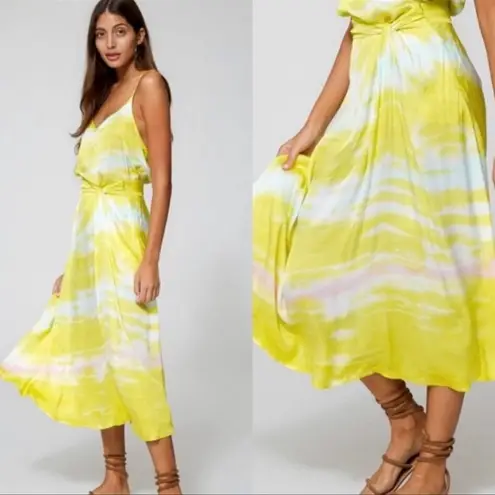 Young Fabulous and Broke  Savanna Twist Tie Dye Skirt Size Large