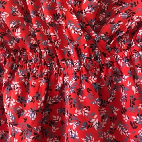 BB Dakota  RED PRINT LEAVE IT TO FATE ROMPER BY STEVE MADDEN XS - Image 5