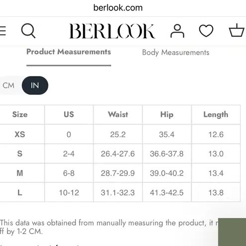 Berlook Activewear Light Blue Cut Out Shorts 3" Size M