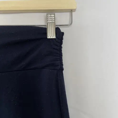 Zenana Outfitters Long Black Maxi Skirt Elastic Waistband Stretch Fabric Size S