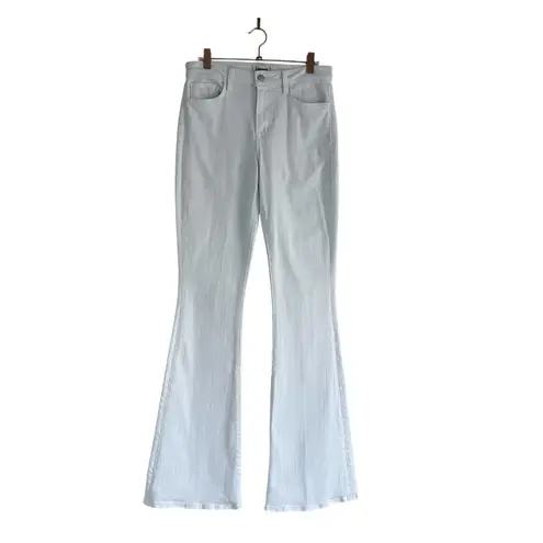 L'Agence L’AGENCE Bell Flare Jeans High Rise White Sz 28 Tall Cowgirl Western Boho Chic