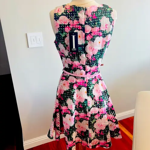 Boutique Izabel London Pink Floral Tea Party Dress