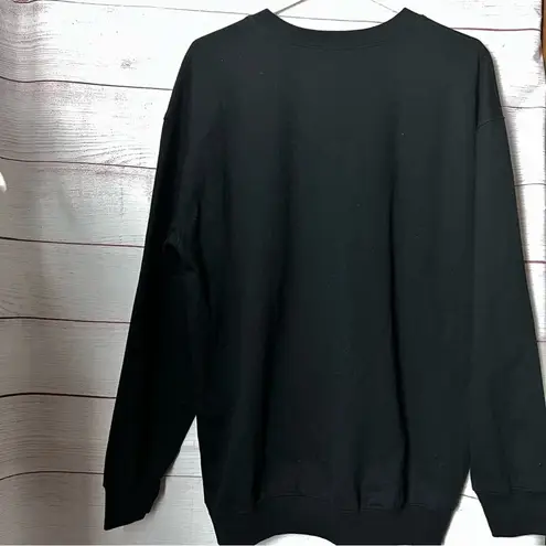 Cold Crush Women’s Crewneck Long Sleeve Gray and Gold Graphic Sweatshirt Sz L - Image 9