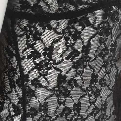 Frederick's of Hollywood  Lace Bodysuit Lingerie SIZE L 7️⃣9️⃣