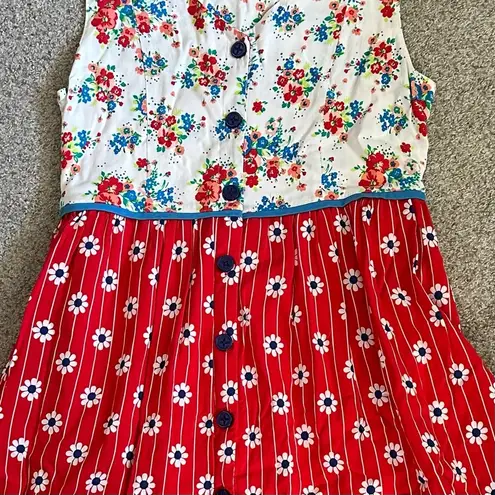 Wildflowers Allison Dress Red Size M