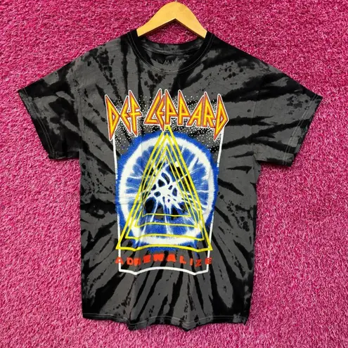 Def Leppard Adrenalize Album Art Metal Rock Band Tie Dye M