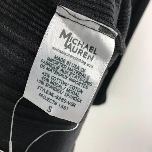 Michael Lauren Jovan Mini Dress in Black