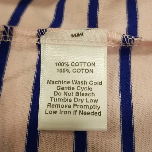 Cinq à Sept 💕CINQ A SEPT💕 Boatneck Striped Graphic Tee ~ Ooh La La Small S NWT