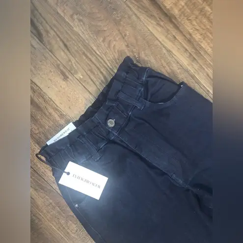 We Wore What Women's women jeans denim
paperbag straight ankle buckle spring $128