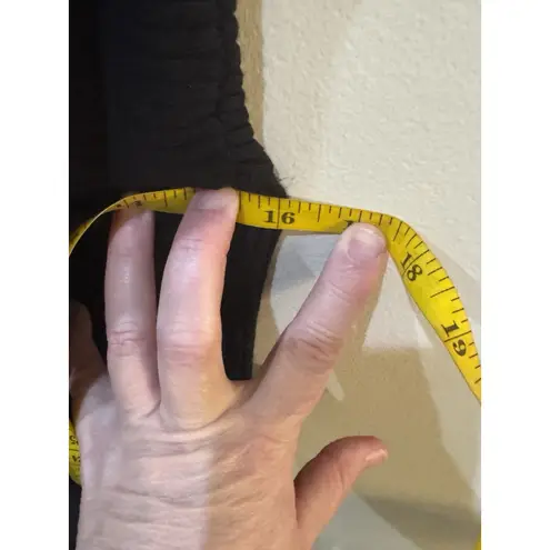 Eliza J Women Off the Shoulder MIDI Sweater Knit Dress Black Side Slit Ribbed